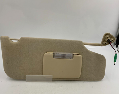 2008-2009 Ford Taurus Passenger Sun Visor Tan Illuminated OEM B03B18025