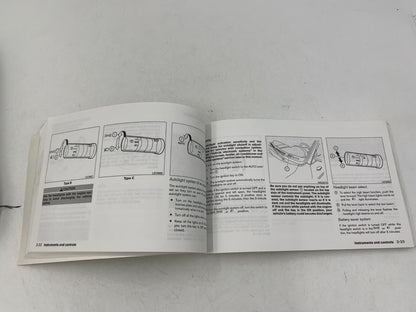2006 Nissan Altima Owners Manual with Case OEM E03B26099