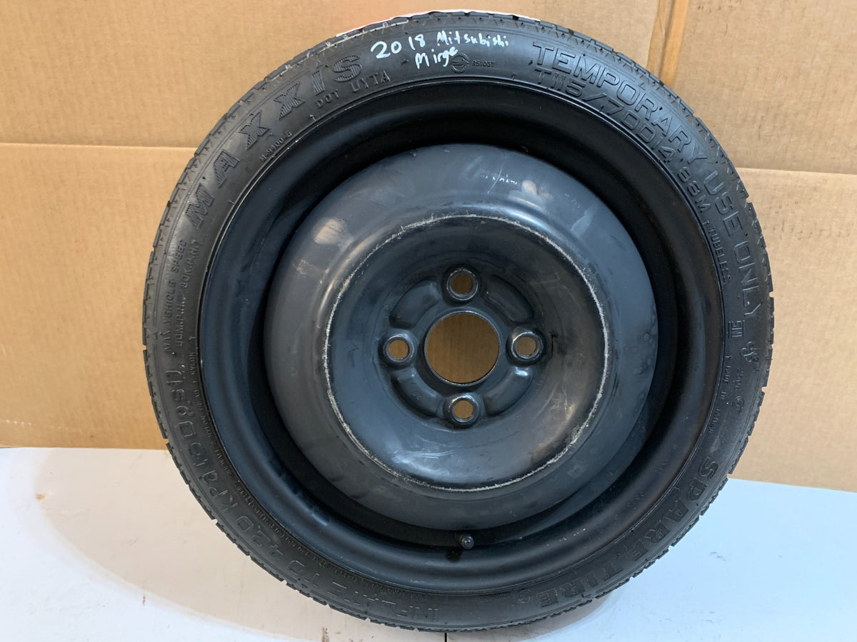 2014-2024 Mitsubishi Mirage 14" Spare Tire T115/70D14 Compact Donut