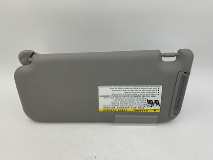 2006-2009 Toyota Rav4 Passenger Sun Visor Gray Illumination OEM B02B52033