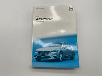 2017 Mazda 6 Owners Manual Set with Case OEM B02B56005
