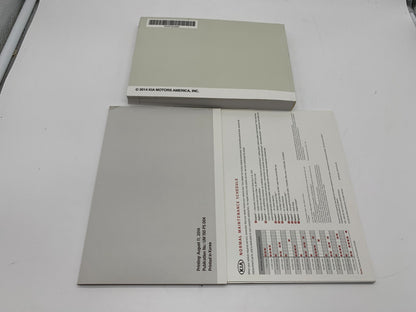 2015 Kia Forte Owners Manual Set OEM A02B55012