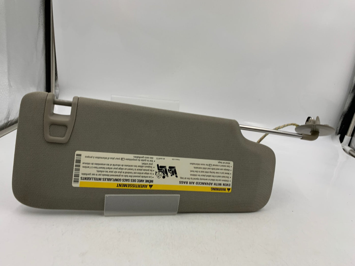 2014-2019 Cadillac ATS Driver Sun Visor Gray Illuminated OEM D02B63006