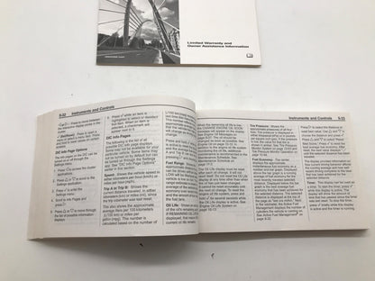 2015 Chevy Silverado Owners Manual Set OEM R01B06018