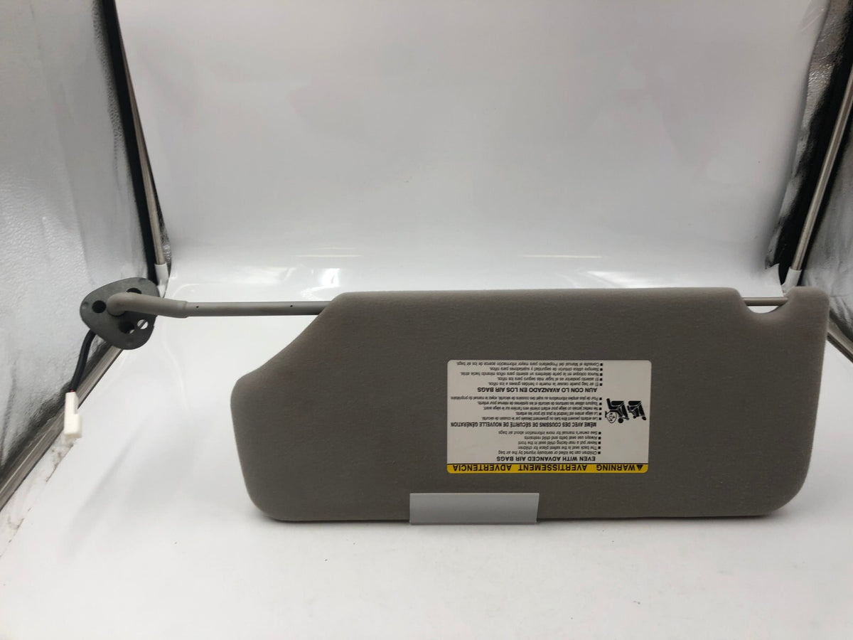 2011-2014 Toyota Sienna Passenger Sun Visor Gray Illuminated OEM C03B06056