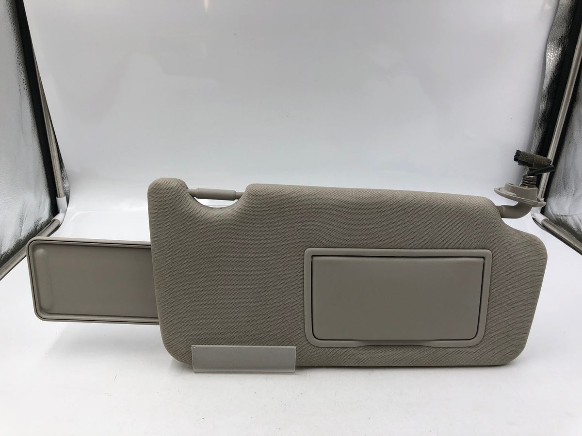 2010-2014 Subaru Legacy Passenger Sun Visor Gray Illuminated OEM B02B29005