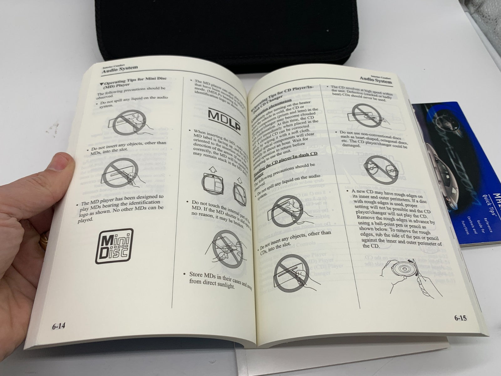 2005 Mazda 3 Owners Manual Warranty Guide Set with Case OEM B03B30008