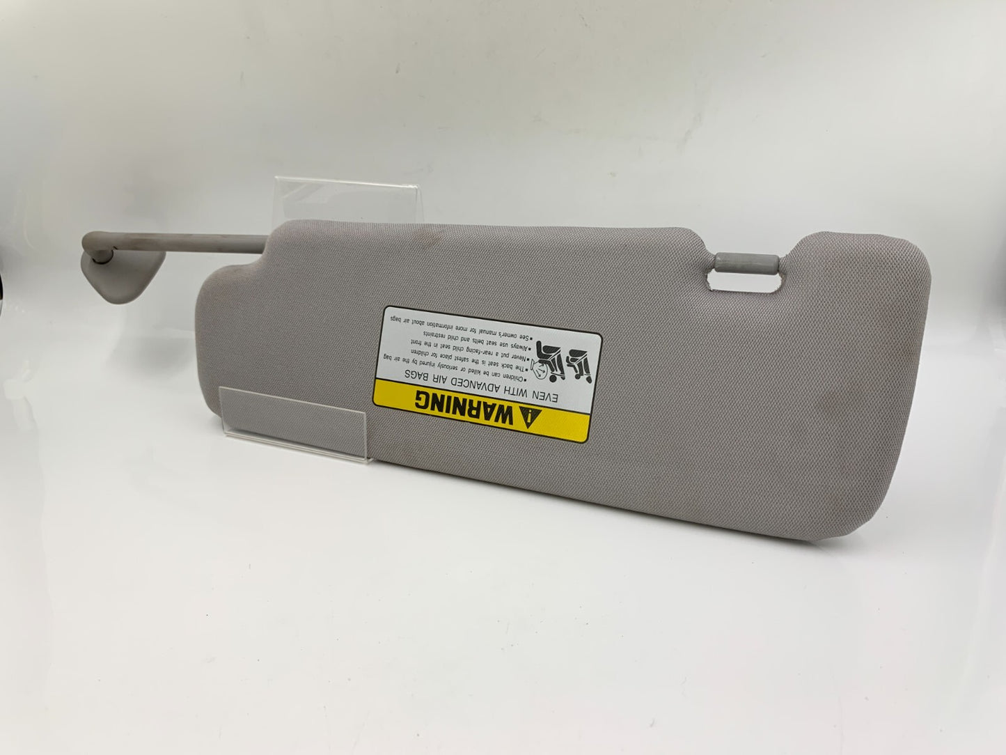 2011-2015 Hyundai Sonata Passenger Sun Visor Sunvisor Gray Illuminated E01B08084