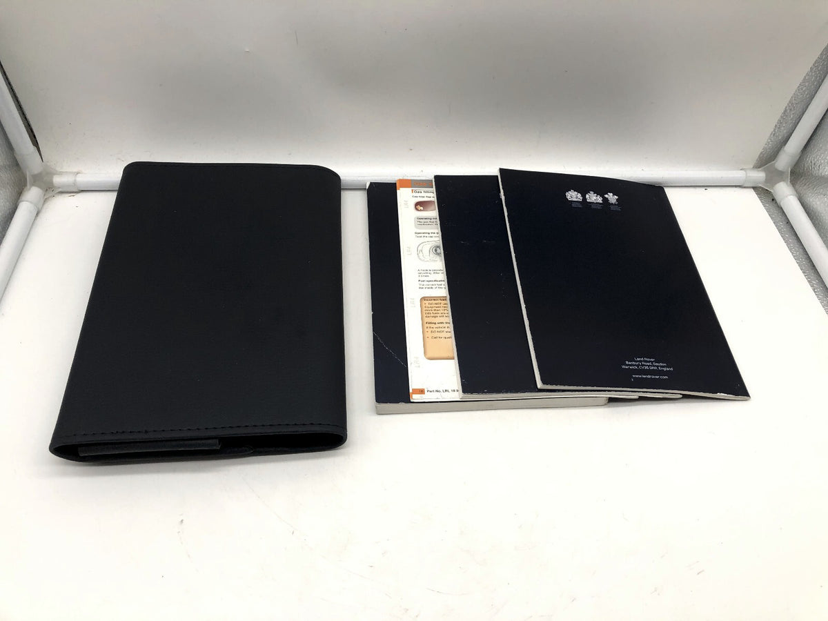 2013 Land Rover LR4 Owners Manual Set with Case OEM R01B20016