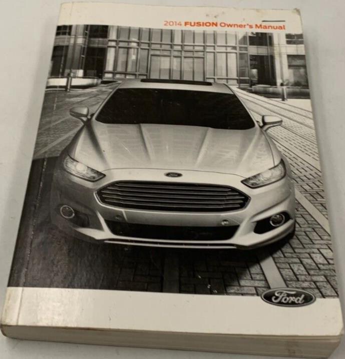 2014 Ford Fusion Owners Manual OEM D01B08024
