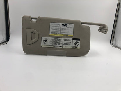 2018-2020 Nissan Rogue Driver Sun Visor Gray Illuminated OEM C03B59008