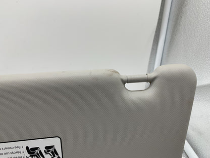 2020-2021 Kia Soul Passenger Sun Visor Gray Illuminated OEM A04B15002