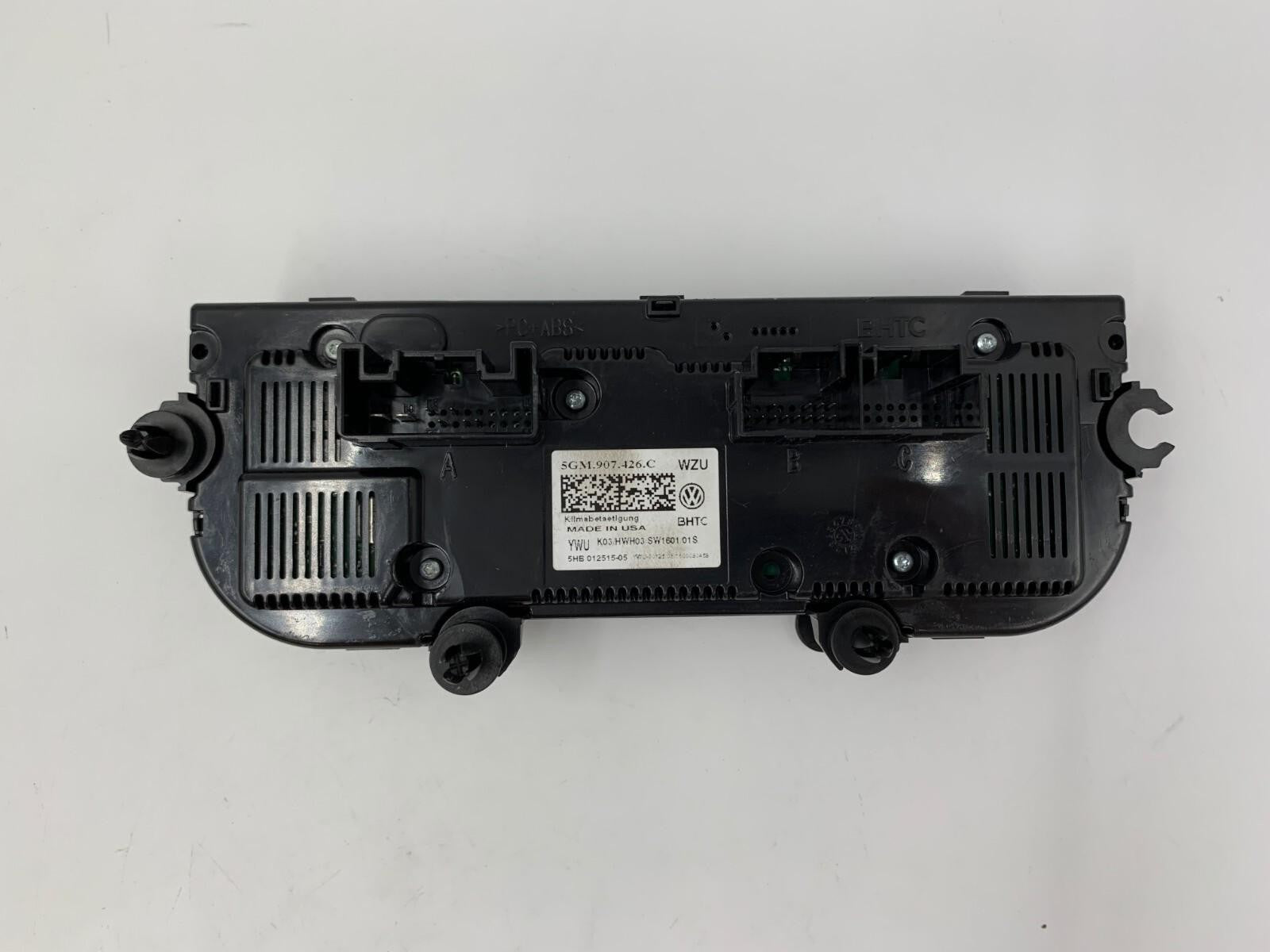 2017 Volkswagen Golf GTI AC Heater Climate Control Temperature Unit D01B28031