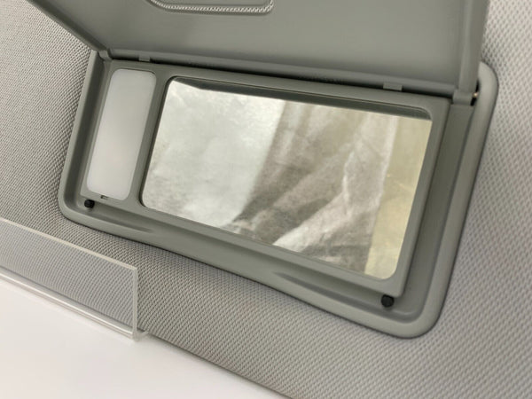 2019 Mitsubishi Outlander Sport Passenger Sun Visor Sunvisor Gray OEM G03B25037