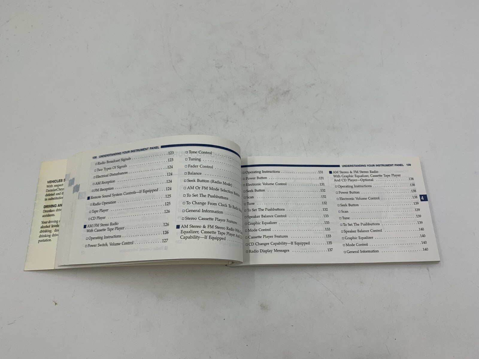 2000 Dodge Caravan Owners Manual OEM B02B49044