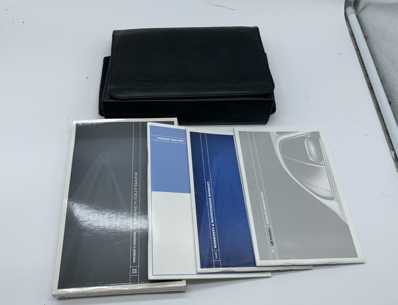 2008 Subaru Legacy Owners Manual Set with Case OEM D02B70013