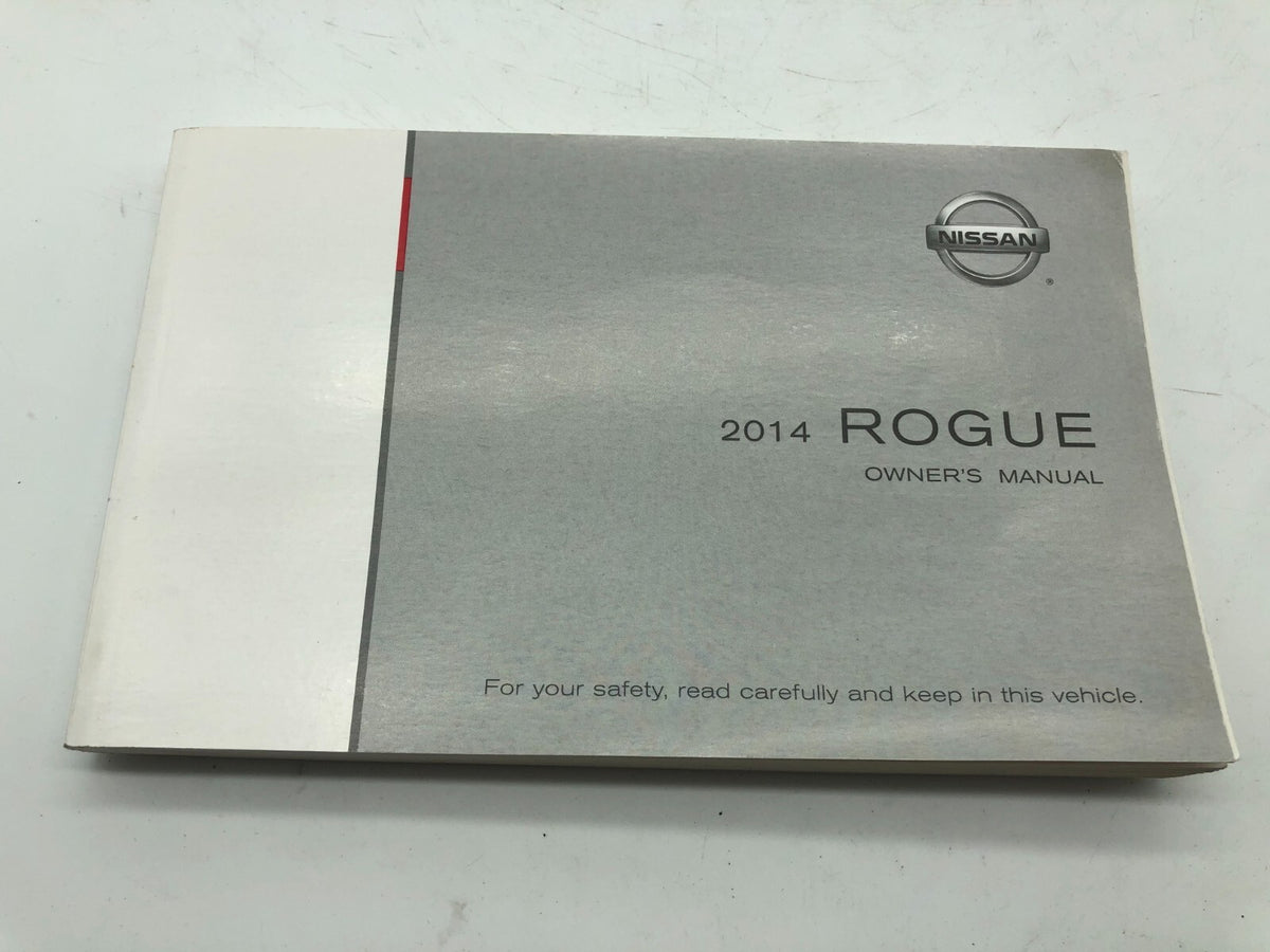 2014 Nissan Rogue Owners Manual Set with Case OEM R01B19006