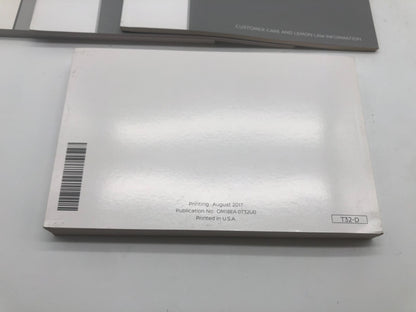 2018 Nissan Rogue Owners Manual Set with Case OEM A03B35058