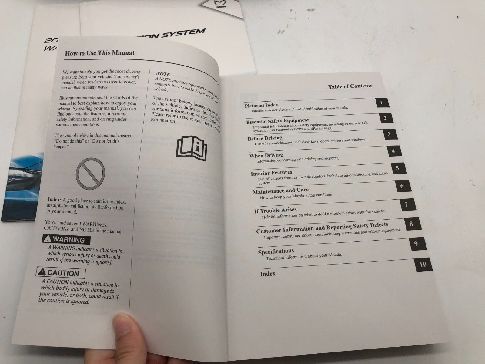 2015 Mazda CX-5 CX5 Owners Manual with Case OEM E01B17030