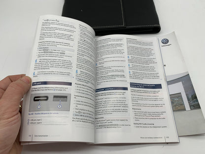 2019 Volkswagen Tiguan Tigan Allspace Owners Manual Set with Case OEM B01B04049