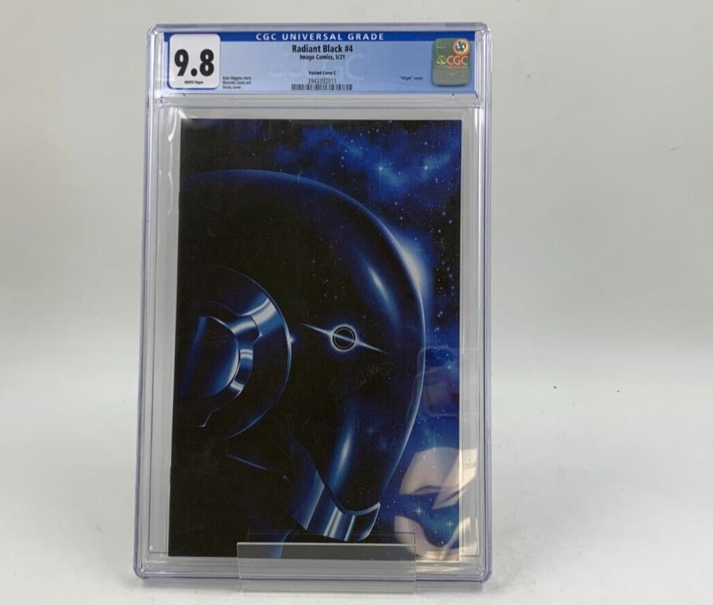 Radiant Black #4 CGC 9.8 Doaly 1:25 Virgin Variant New Radiant Black Red