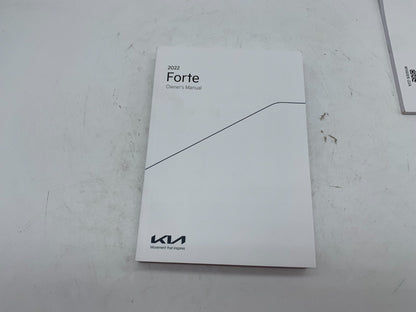 2022 Kia Forte Owners Manual Set OEM B03B51010