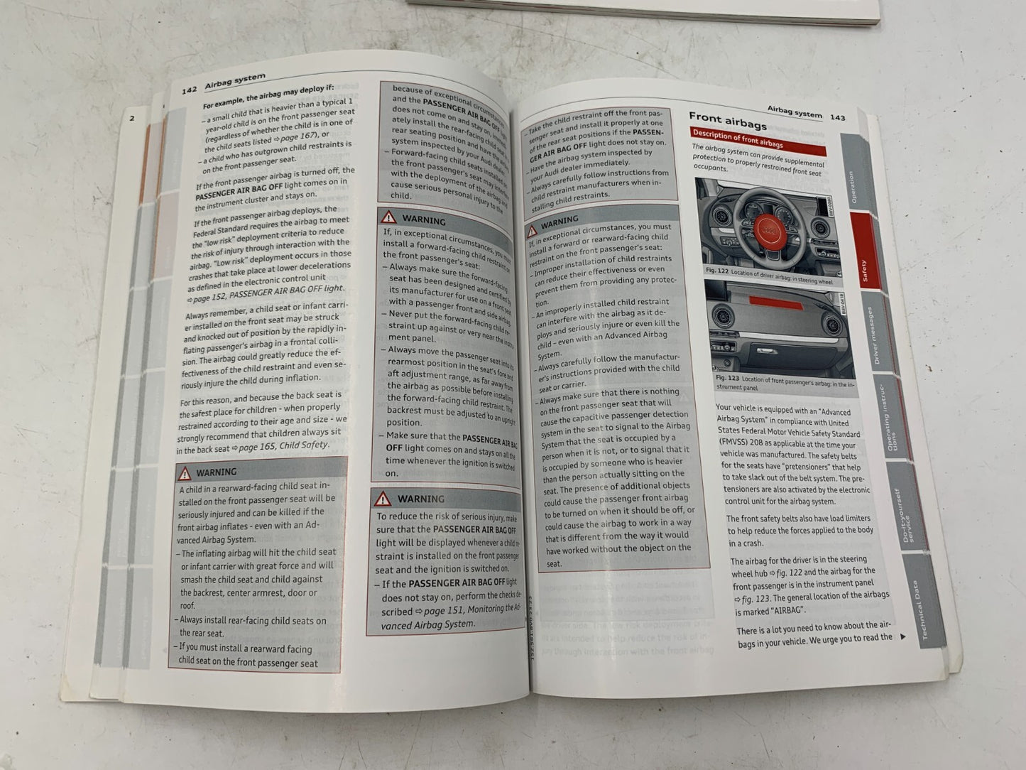 2015 Audi A3 Owners Manual Set with Case OEM B01B40041