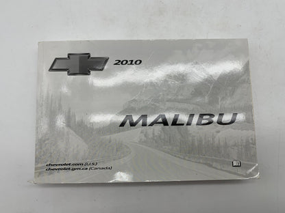 2010 Chevrolet Malibu Owners Manual Set OEM B04B24002
