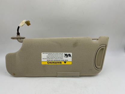 2005-2008 Buick Endeavor Passenger Sun Visor Tan Illuminated OEM C03B33056