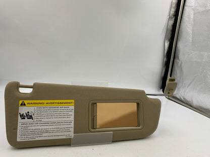 2005-2011 Audi A6 Passenger Sun Visor Brown Illuminated OEM E02B20067