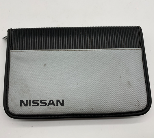 Nissan Owners Manual Case Only OEM D02B39052
