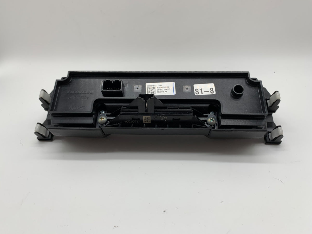 2017-2021 Honda Civic AC Heater Climate Control Unit OEM A02B09012