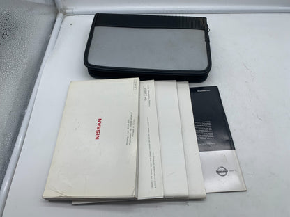2004 Nissan Maxima Owners Manual Set with Case OEM R01B15012
