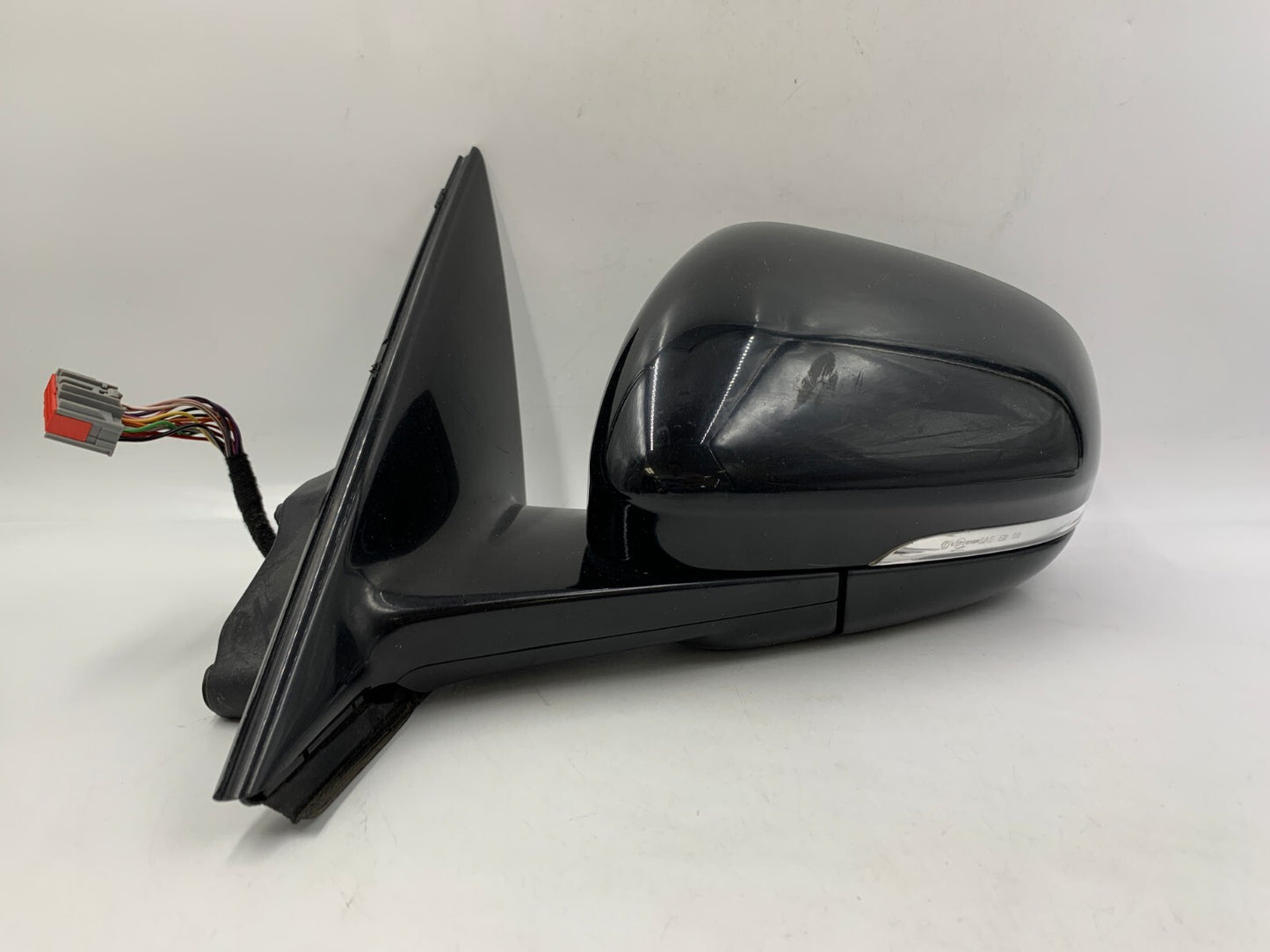 2010-2015 Jaguar XF Driver Side View Power Door Mirror Black BSA OEM A02B46041