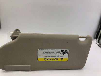 2007-2009 Mitsubishi Outlander Passenger Sun Visor Gray OEM C02B39031