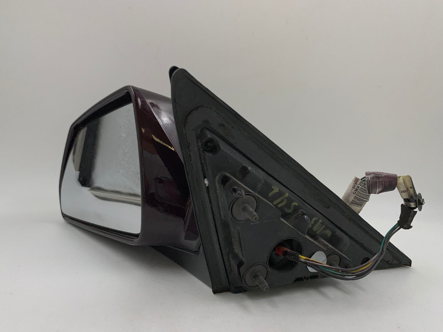 2008-2014 Cadillac CTS Sdn Driver Side View Power Door Mirror Purple E02B17020