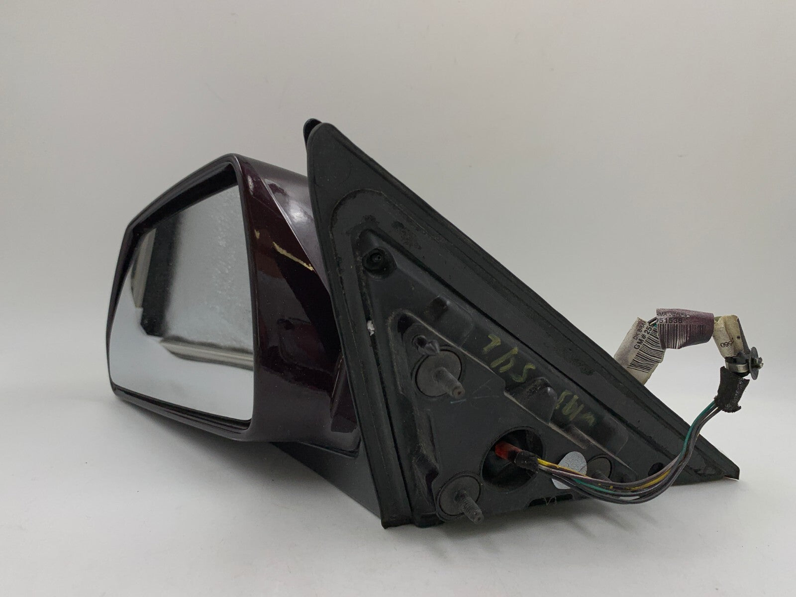 2008-2014 Cadillac CTS Sdn Driver Side View Power Door Mirror Purple E02B17020