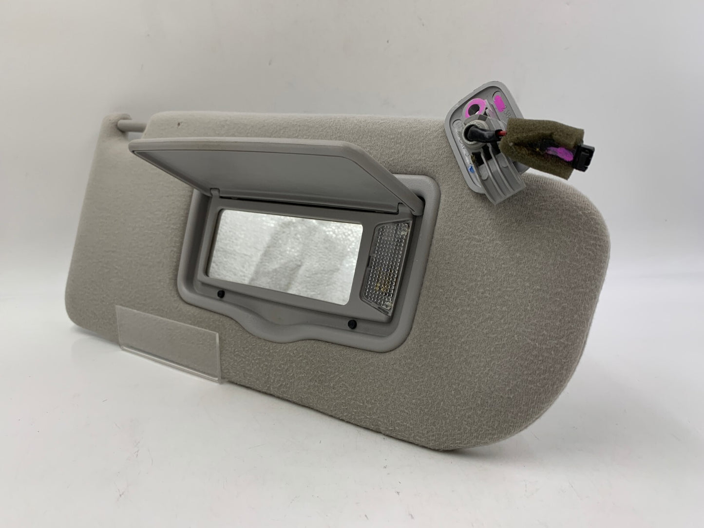 2006-2008 Mazda 6 Passenger Sun Visor Illuminated Gray OEM A02B48061