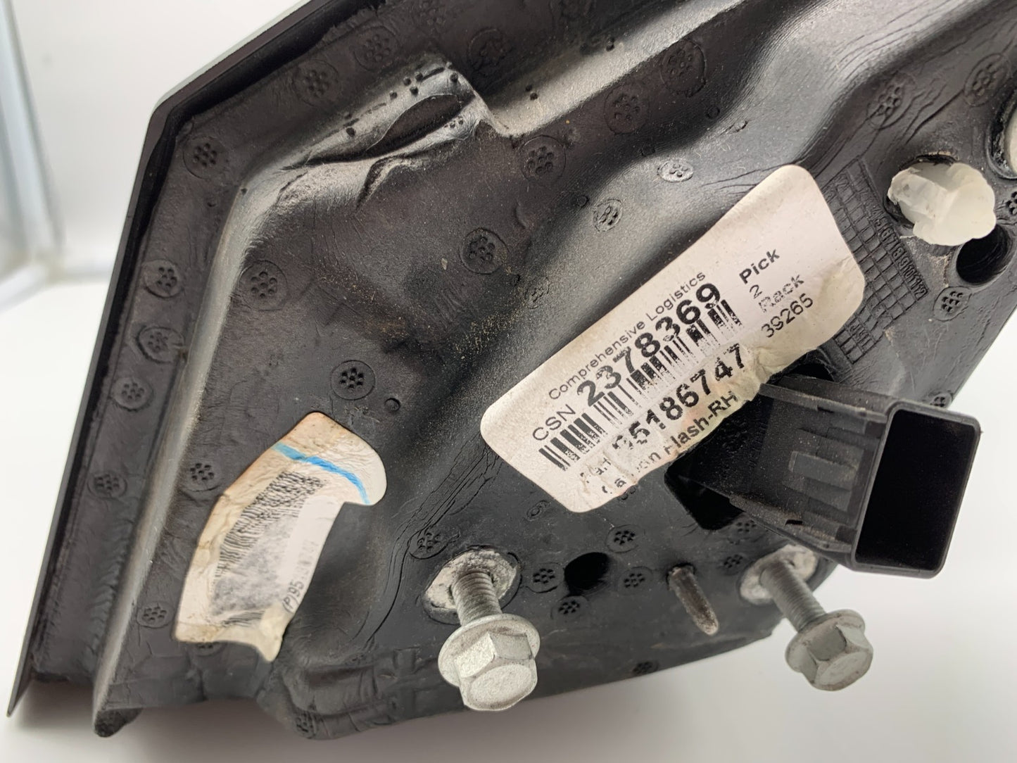 2011-2016 Chevrolet Cruze Passenger Side View Power Door Mirror Black A04B12002