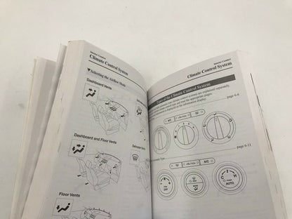2007 Mazda 6 Owners Manual with Case OEM