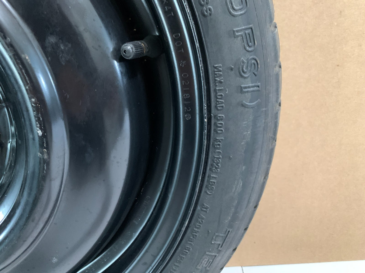 2010-2013 Mazda 3 Mazda3 15" Spare Tire Compact Donut T115/70D15 OEM Emergency