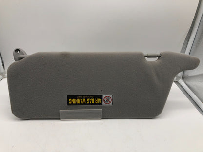 2001-2005 Honda Civic Passenger Sun Visor Gray OEM B04B48055