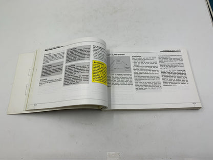 2011 Hyundai Sonata Hybrid Owners Manual with Leather Case OEM B02B38084