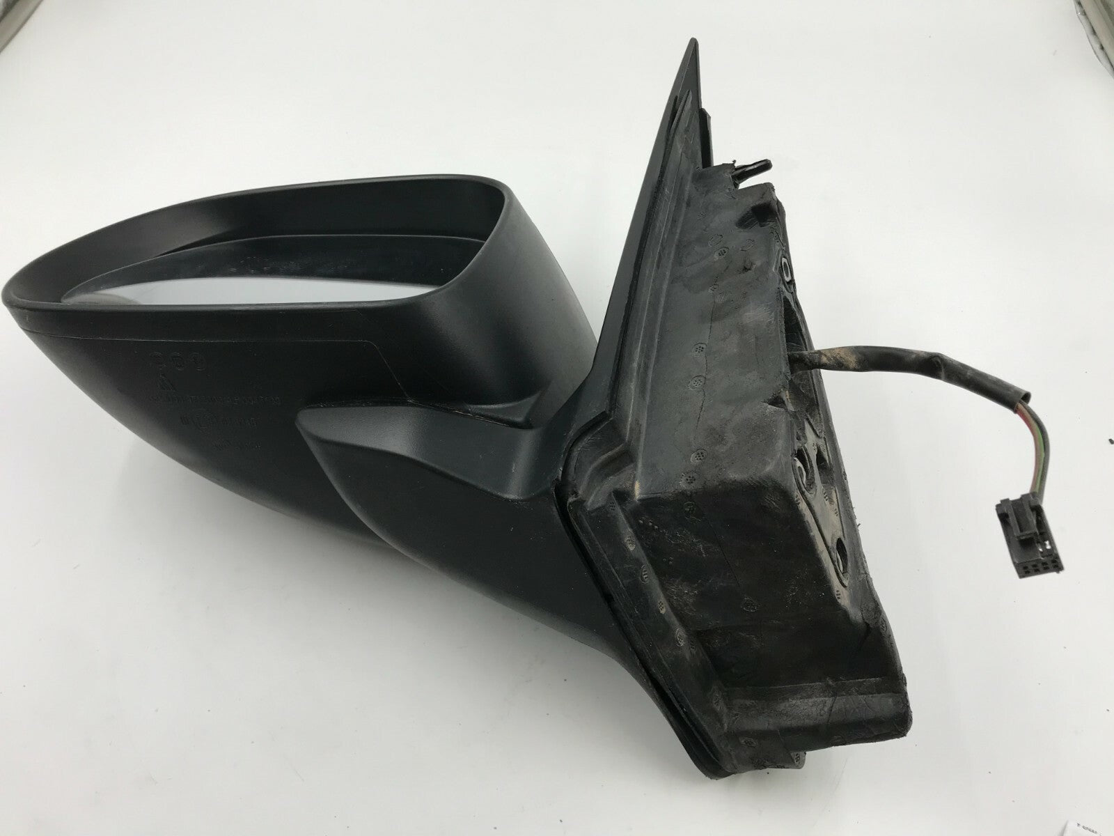 2014-2017 Fiat 500L Driver Side View Power Door Mirror Black OEM B02B55003