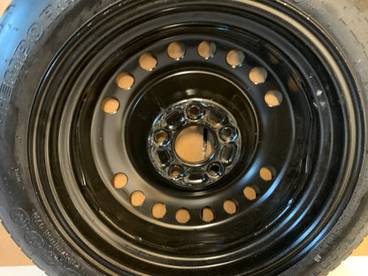 2015-2025 Hyundai Sonata 16" Spare Tire Wheel Compact Donut T125/80D16 Hankook