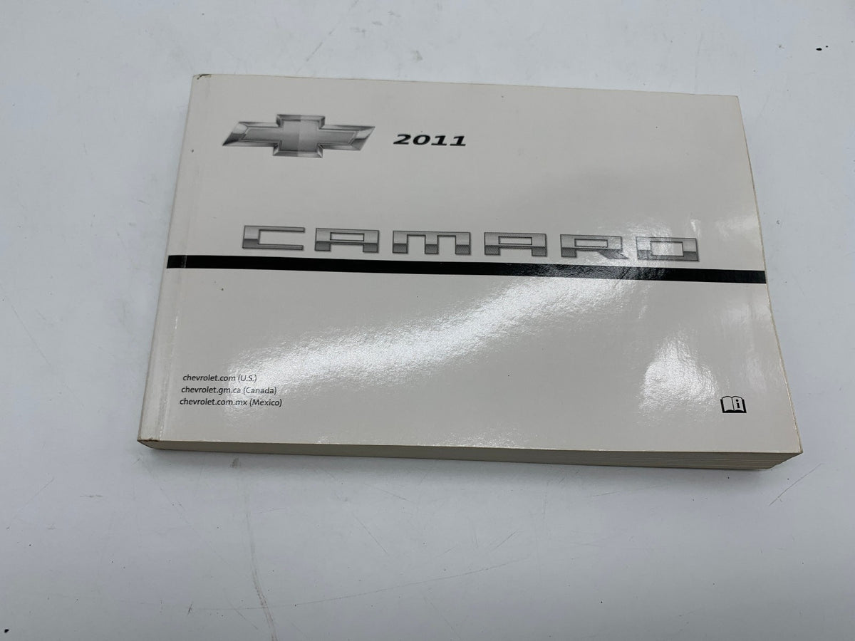 2011 Chevrolet Camaro Owners Manual Set OEM R01B02029