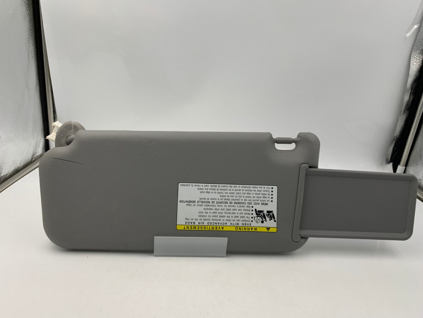 2006-2009 Toyota Rav 4 Passenger Sun Visor Gray OEM B02B41047