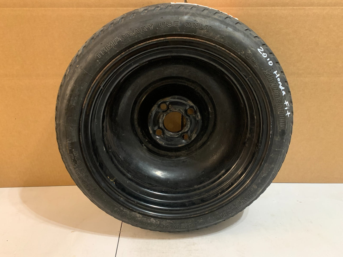 2010-2015 Honda Fit Insight 15" Spare Tire Compact Donut T125/70D15 4 lug