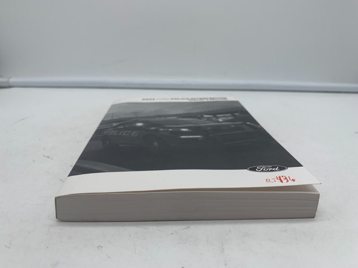 2023 Ford Police Interceptor Utility Owners Manual OEM A01B55008