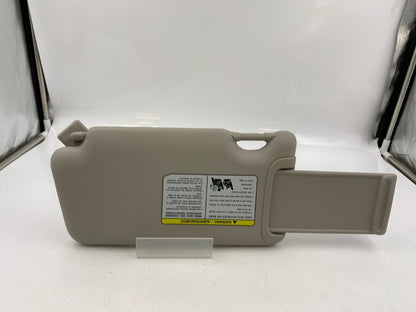 2015-2019 Nissan Versa Passenger Sun Visor Gray OEM D03B42002